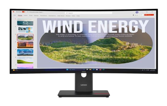 Lenovo ThinkVision T34WD-40 34' 120Hz WQHD Monitor 1500R Curve 4K 3440x1440 21:9 Height Adjustable Tilt Swivel USB-C Dock 100W PD DP HDMI LAN 4xUSB3.2 Lenovo ThinkVision T34WD-40 34' 120Hz WQHD Monitor 1500R Curve 4K 3440x1440 21:9 Height Adjustable Tilt Swivel USB-C Dock 100W PD DP HDMI LAN 4xUSB3.2